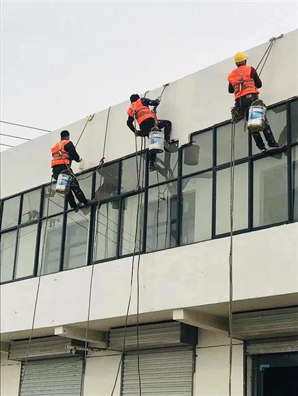 仓库外墙里墙粉刷